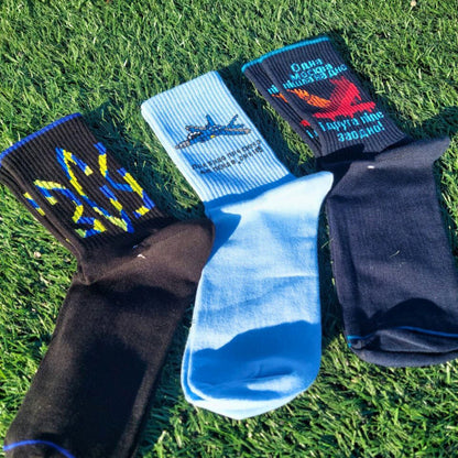 Funny Patriotic Ukrainian Socks (Шкарпетки)