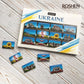 a puzzle box with pictures of ukraine on it