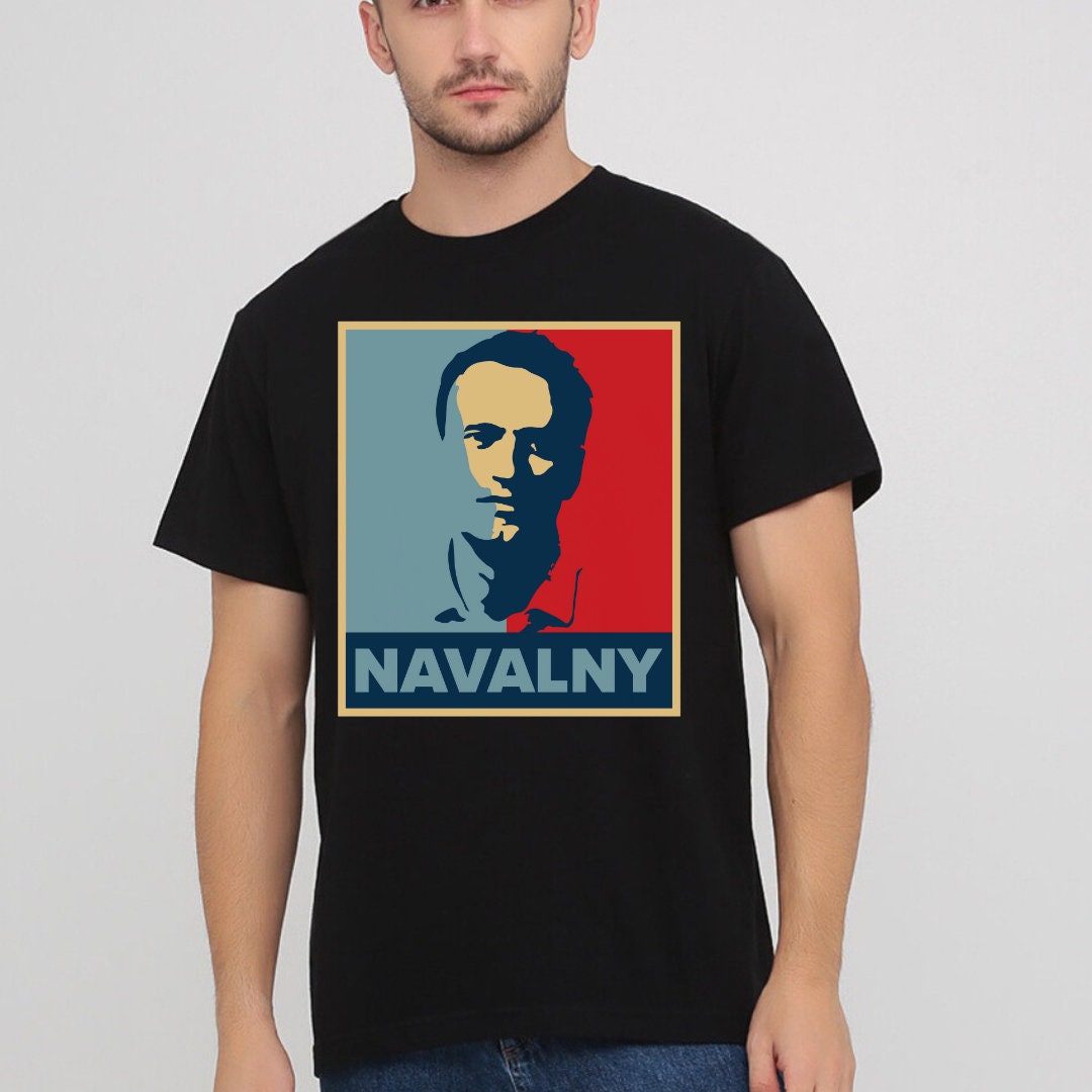 Show Your Support: Wear a Navalny shirt proudly to raise awareness and advocate for justice.