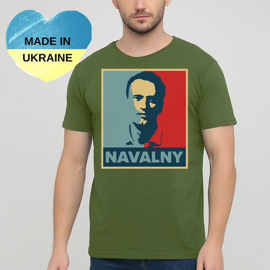 Support Alexei Navalny: Stand in solidarity with Alexei Navalny cause with a Navalny t shirt from Ukraine shops.