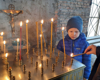 Support the Ukrainian little artist. (Дитяча картина)