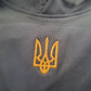 Ukrainian Hoodie with Embroidered Trident